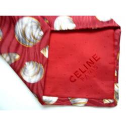 Celine Paris luxe zijden stropdas met schelpmotief /Luxeriös
