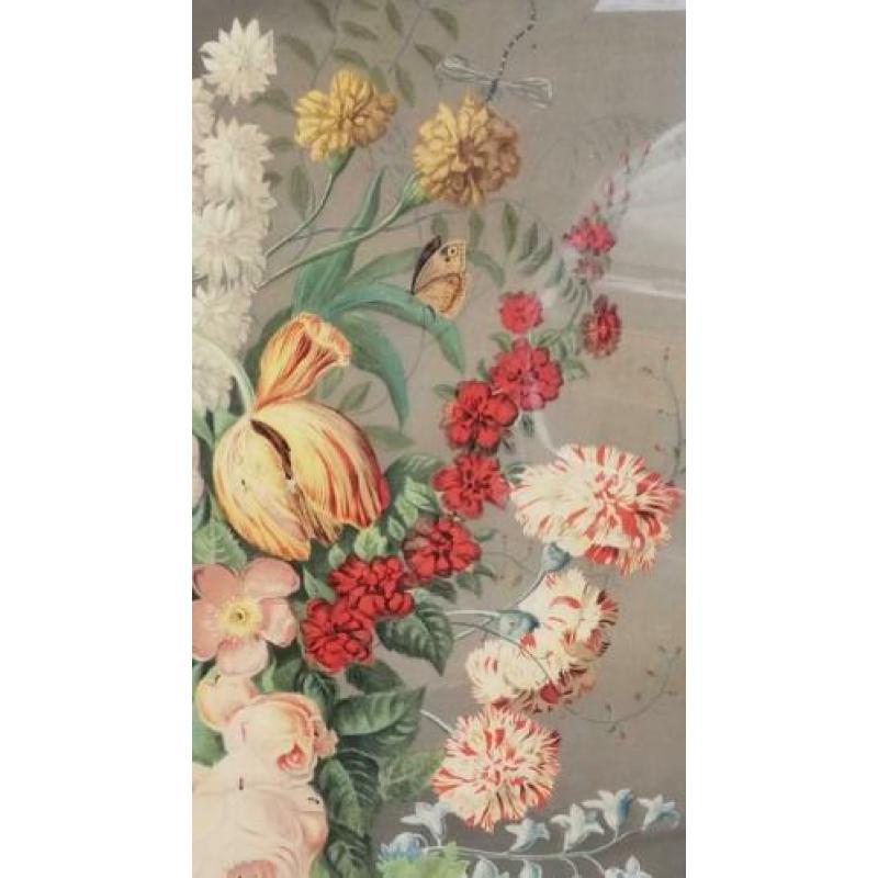 Schilderij boeket bloemstuk bloemenstilleven Joseph Nigg