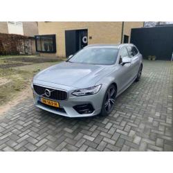 Volvo V90 T4 190pk Geartronic 2019 Grijs R-design Bus. Sport