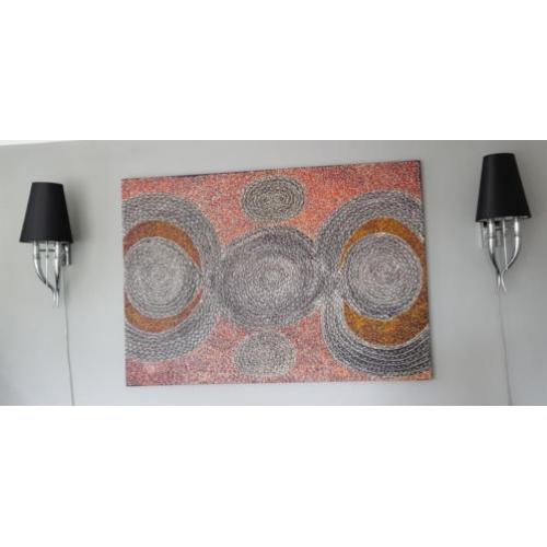 Goanna Dreaming//By Tess Napaljarri Ross