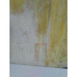 Olieverf schilderij abstract afmeting 100x100