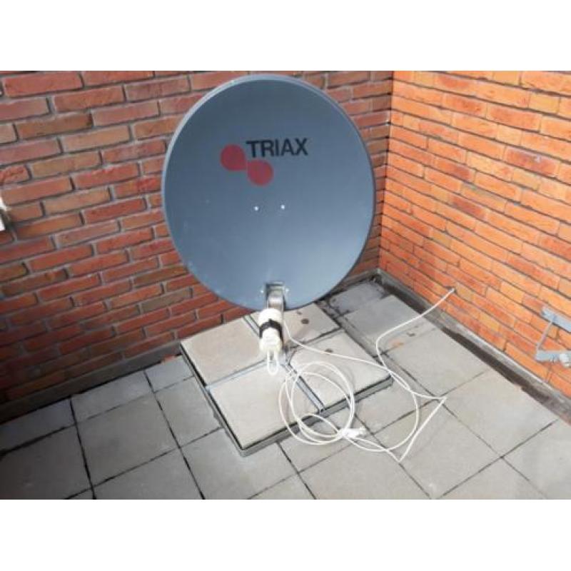 Schotelantenne inclusief TV-decorder