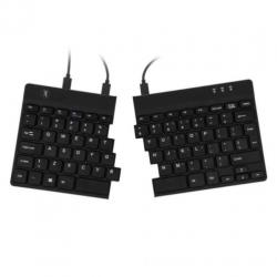 R-go split ergonomisch toetsenbord, qwertz (de), zwart, b...