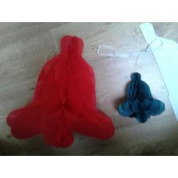 Kerstspullen allerlei.stal, ballen, hangers, huisjes et
