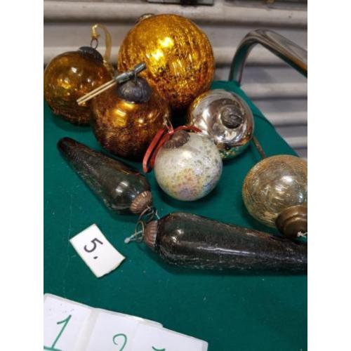 Kerstballen, groot, decoratie ballen, diverse, zie foto's
