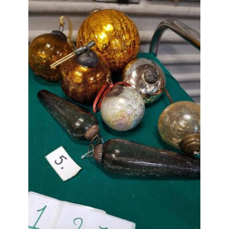 Kerstballen, groot, decoratie ballen, diverse, zie foto's