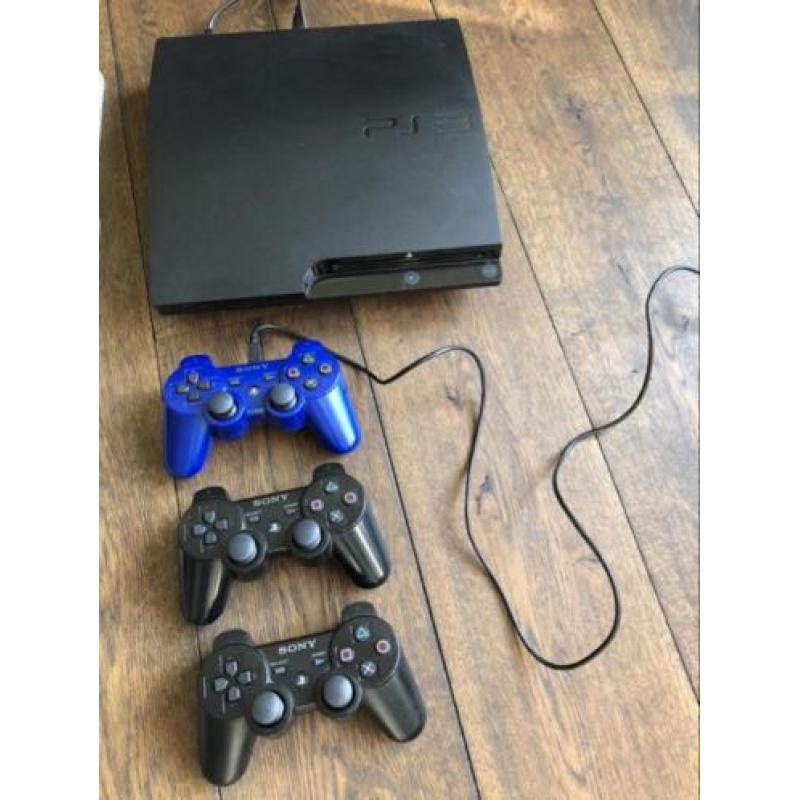 Sony Playstation 3 slim 320GB + 19 spellen