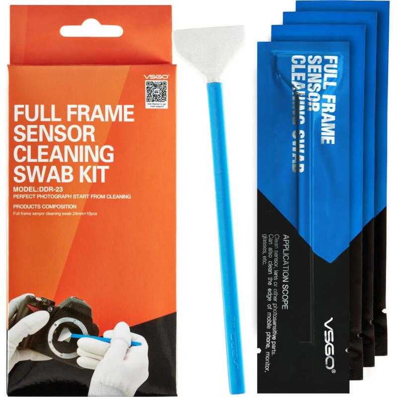 VSGO Full frame Sensor cleaning swab 10 stuks