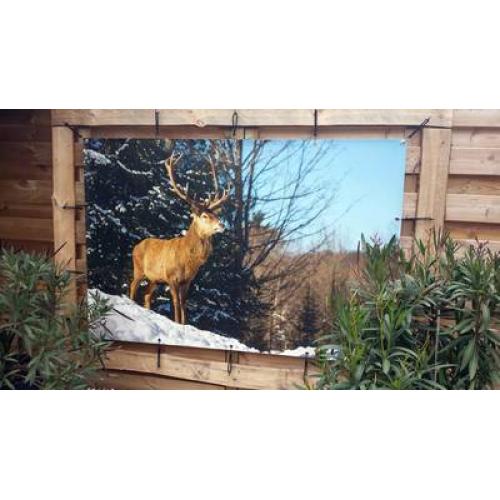 Buitenposter 80x290 cm